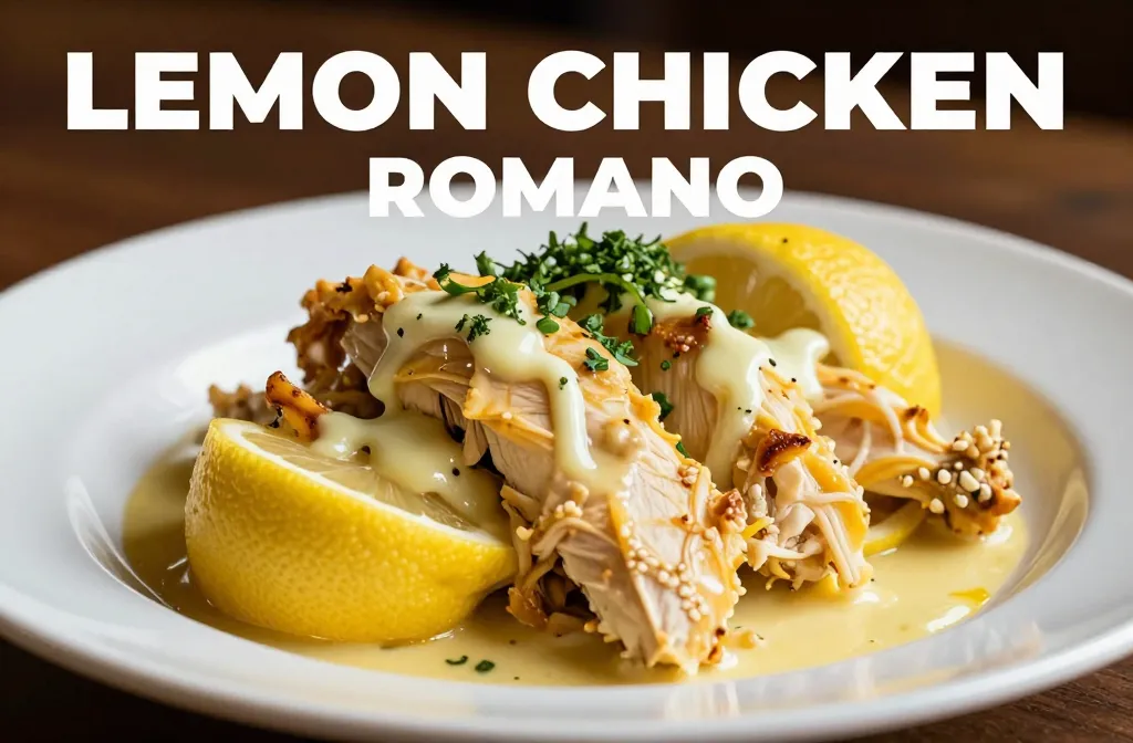 Lemon Chicken Romano