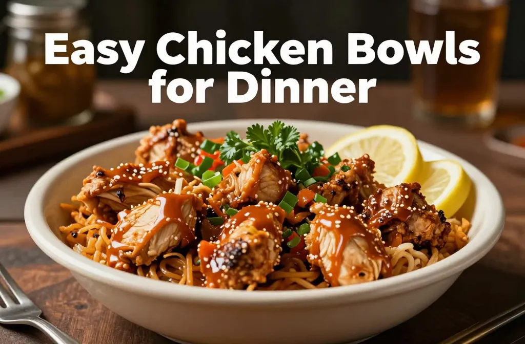Bang Bang Chicken Bowl: Easy Chicken Bowls for Dinner