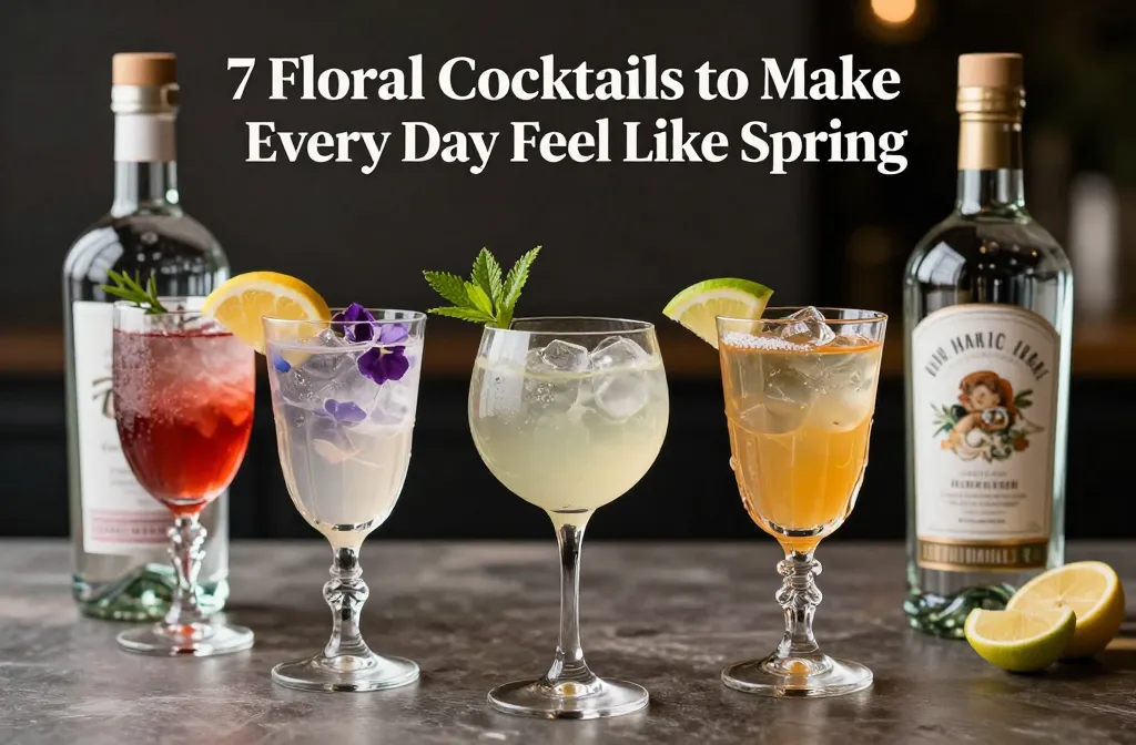 7 Floral Gin Cocktails To Make Every Day Feel Like Spring