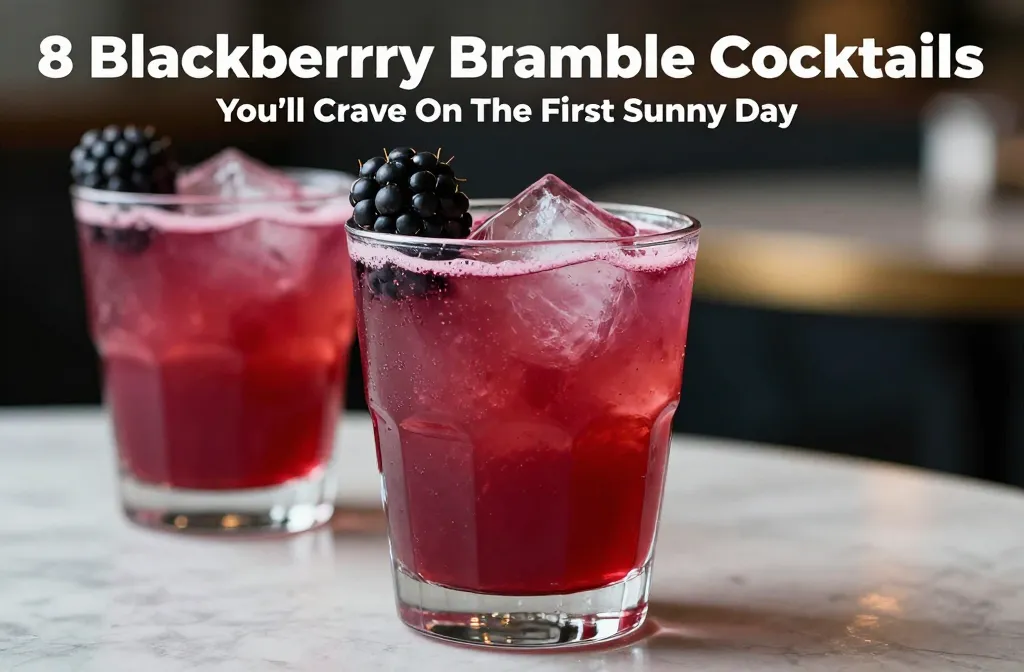 8 Blackberry Bramble Cocktails You’ll Crave On The First Sunny Day