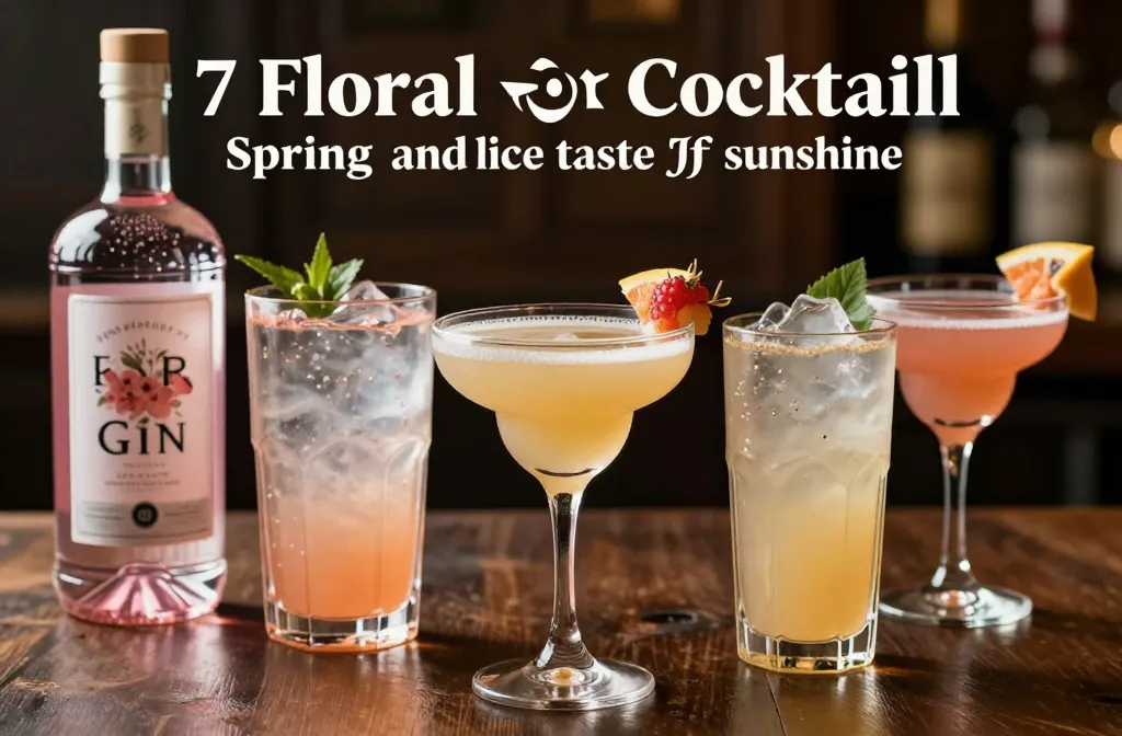 7 Floral Gin Cocktails That Smell Like Spring And Taste Like Sunshine