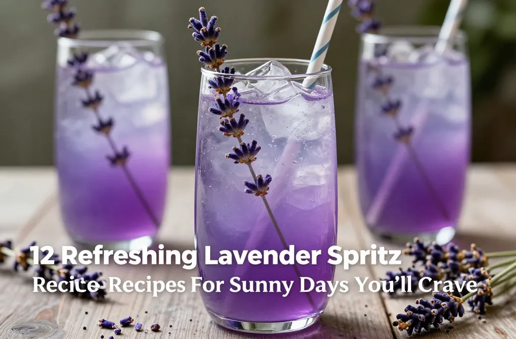 12 Refreshing Lavender Spritz Recipes For Sunny Days You’ll Crave